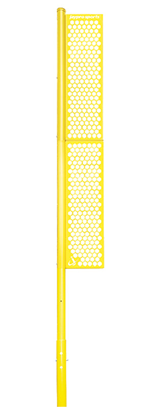 Foul Poles - Professional (20 ft.) - Baseball (Surface Mount) (Yellow)